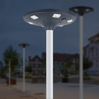 Lampe solaire LED extérieure commerciale XIUBEN IP65 étanche pour poteau, jardin, parc, villa, cour, éclairage paysager de rue