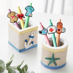 Juego de 6 Bolígrafos de Gel Estéticos con Tinta Negra para Asistente Médico, Estudiantes de Enfermería, Regalos Esenciales para la Semana de la Enfermera, Regalo de Agradecimiento - Product Image 3