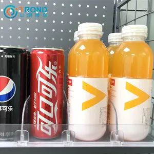 Système d'affichage de supermarché au détail diviseur plastique acrylique avec métal acier PS aluminium pour épicerie et bière étagères - Product Image 5
