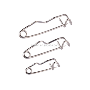 <span class=keywords><strong>Épingle</strong></span>s de sûreté de vêtement <span class=keywords><strong>fantaisie</strong></span> de forme irrégulière 0.8x25mm <span class=keywords><strong>épingle</strong></span> de sûreté sans nickel incurvée - Product Image 3