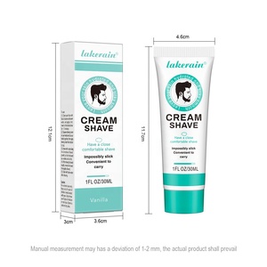 Crème à raser de haute qualité, adoucissante, lissante, réduisant la friction, <span class=keywords><strong>hydratante</strong></span>, emballage portable, nettoyage facile - Product Image 5