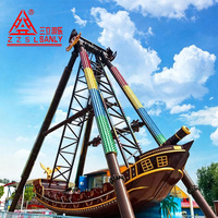 Bateau pirate géant de 24 places en promotion pour parc d'attractions, équipement de jeu extérieur