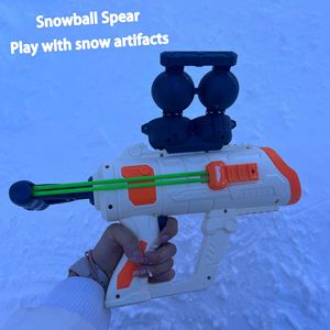 Pistolet à boules <span class=keywords><strong>de</strong></span> <span class=keywords><strong>neige</strong></span> d'extérieur - Lanceur <span class=keywords><strong>de</strong></span> boules <span class=keywords><strong>de</strong></span> <span class=keywords><strong>neige</strong></span> pour les combats interactifs et le plaisir <span class=keywords><strong>de</strong></span> Noël - Product Image 2