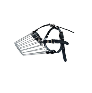 Muselière de panier de museau de chien de haute qualité en gros d'usine <span class=keywords><strong>pour</strong></span> mordre à mâcher et à nettoyer la couverture de bouche de Cage sans cruauté - Product Image 1