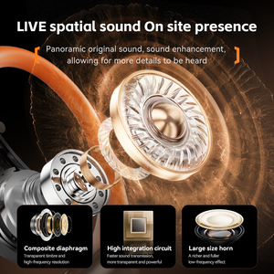 Get Pumped avec LED Digital Display M113 Sports Earphones Longe incluse pour un ajustement solide pendant que vous écrasez vos entraînements - Product Image 2