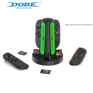 TNS-3172 cho switch 2 4in1 <span class=keywords><strong>jon</strong></span>-con Sạc Dock với RGB ánh sáng thẻ trò chơi lưu trữ Trạm Sạc đứng - Product Image 5