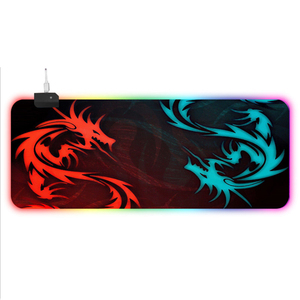 Bàn Phím Và Chuột Pad Chống Trượt, Tấm Lót Chuột Máy Tính Có Đèn Nền RGB Chống Nước, Chống Nước, Có Đèn <span class=keywords><strong>LED</strong></span> Chiếu Sáng Phổ Biến Mới - Product Image 1