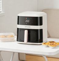 Nueva Freidora de Aire 2026 para Uso Doméstico, Horno de Fritura Multifuncional, Freidora Eléctrica Profunda con Certificación CE ETL GS