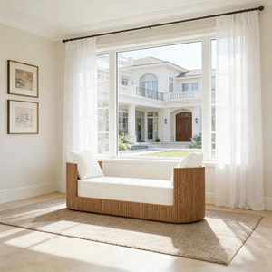 Качественные дубовые диваны-кровати для отелей, офисов, салонов, спален, кабинетов, столовых, гостиных и зон отдыха в лобби. - Product Image 1