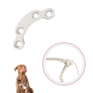 Harga pabrik bedah ortopedi 2.4mm penguncian asetabular pelat implan hewan implan Titanium murni - Product Image 3