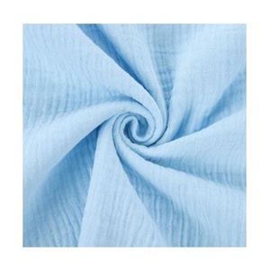 100% Organic Combed <strong>Cotton</strong> Muslin <strong>Fabric</strong> C 40*40 108*84 Plain Dyed <strong>Calico</strong> Crinkle Crepe Woven Technics for Garment Lining Poplin - Product Image 4