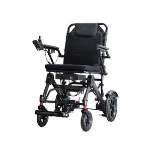 Batteria rimovibile facile funzionamento della sedia a rotelle disabilitata sedia a rotelle elettrica pieghevole e leggera con il telecomando - Product Image 1