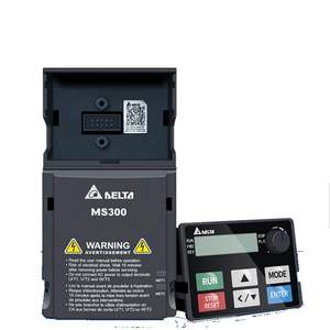 Variateur de fréquence Delta MS300 1/2HP 220V monophasé VFD2A8MS23ANSAA avec PLC intégré 0.4KW VFD AC Drive - Product Image 1