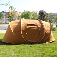 Tente Pop-Up Automatique en Acier Imperméable à Une Chambre, en Toile Polycoton Kaki, Populaire en Arabie Saoudite, Vente Chaude d'Usine, Utilisation Quatre Saisons