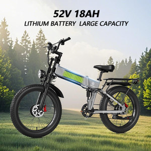 AMYET chino 24 pulgadas barato ciudad titanio carretera 1000W 52V 40 Mph aluminio entrega gratuita de bicicletas eléctricas de neumáticos grandes - Product Image 2