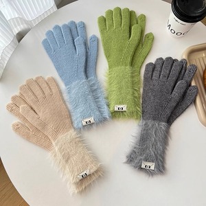 New Fashion Girls Full Finger Hand Warmer <strong>Gloves</strong> Autumn Winter <strong>Cute</strong> Warm Cycling Hand <strong>Gloves</strong> for Winter - Product Image 1