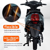 Scooter à essence à injection électronique ABS léger pour hommes et femmes adultes, vente chaude d'usine, gamme haute 125cc 150cc