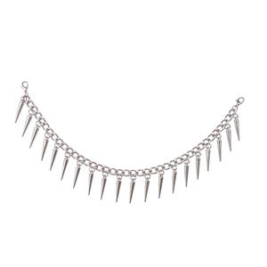 Conjunto de Cadena para Sombrero con Remaches y Corazones, con Cadenas de Perlas, Ajustable para Adultos, Set de 3 Piezas - Product Image 5