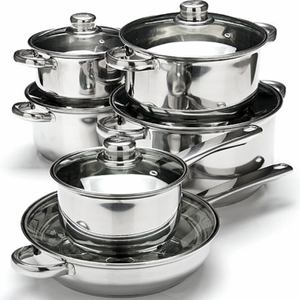 Juego de ollas y sartenes de inducción, juego de utensilios de cocina, cacerola, ollas - Product Image 3