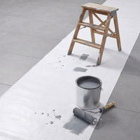 Rouleau de protection en feutre blanc résistant aux chocs, auto-adhésif, couverture de surface temporaire pour la protection des sols et des meubles