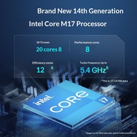 Ordinateur tout-en-un HP ZHAN 99 avec grand écran de 23,8 pouces, processeur Core i5/i7 de 14e génération, RAM DDR5, SSD M.2, idéal pour le bureau et la maison