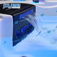 JOYEE 2023 New Nordic Index 6 People Massage Spa Outdoor Cold And Hot Tub For Party