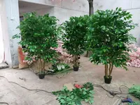 Dekorative Künstliche Ficus/Banyan-Baum Bonsai für Haus und Garten