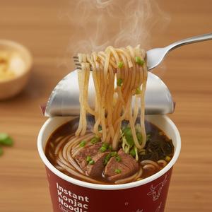 Nouilles à faible teneur en glucides à base de plantes, soupes aux multiples saveurs, nouilles shirataki instantanées en gobelet, emballage OEM ODM - Product Image 6