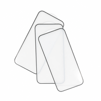 Film de protection d'écran en verre trempé anti-rayures 9H 2.5D Full Glue Silk pour iPhone 18 Pro Max Plus, accessoire de téléphone portable