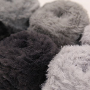 เส้นด้ายถักด้วยมือ100กรัมแบบทำมือถักไหมพรมขนยาวขนมิงค์100% เฟอร์ขนกระต่ายเทียมลายย้อมโพลีเอสเตอร์ความดื้อรั้นสูง - Product Image 5