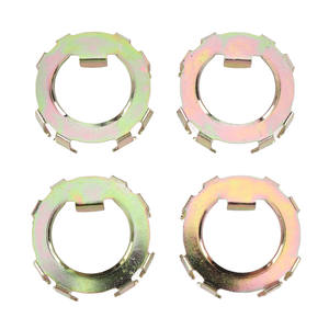 4 pièces de retenue d'écrou de broche de remorque Fixation sécurisée de l'écrou de broche de roue Remplacement pour l'écrou de blocage EZ-Lube 2 à l'essieu <span class=keywords><strong>8K</strong></span> Dexter - Product Image 2