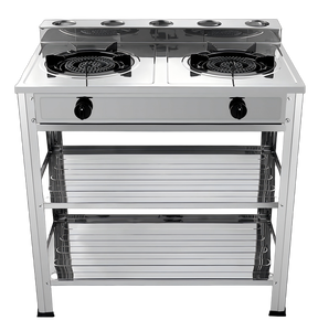 Bağımsız Portatif Gazlı Ocak Ticari veya Ev Tipi Mutfak Portatif Ocaklar Kamp Gazlı Cihazları Ocak Pişirme Ünitesi - Product Image 6