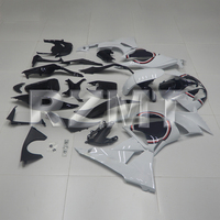 Pour Kawasaki ZX-6R 636 2009-2012 Ninja ZX6R ZX636 Kit de carénage de moto en ABS injecté, carénages personnalisés K0605-106a