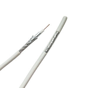 Câble <span class=keywords><strong>coaxial</strong></span> RG6, <span class=keywords><strong>cordon</strong></span> <span class=keywords><strong>coaxial</strong></span>, connecteur mâle F plaqué or, câble <span class=keywords><strong>numérique</strong></span> pour antenne TV AV avec adaptateur mâle-femelle coudé - Product Image 3