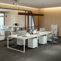 Table de travail en bois pour manager, table d'ordinateur pour personnel avec tiroir de rangement pour table d'étude