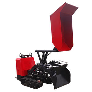 Camión Volquete de Transporte de Residuos de 1000 kg con Orugas y Elevación Hidráulica - Product Image 4