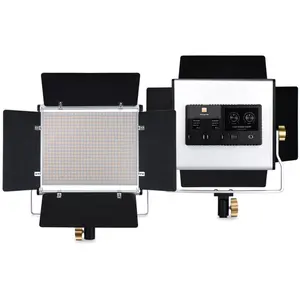 Bảng Đèn LED Studio Cầm Tay Chạy Bằng Pin 40W Đèn Led Lấp Đầy Chụp Ảnh Quay Video 3200-6500K Kèm Tấm Chắn Cửa Chuồng