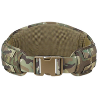 Ceinture tactique modulaire à profil bas multifonctionnelle résistante à l'usure avec doublure en maille, ceinture rembourrée résistante à l'usure, tactique