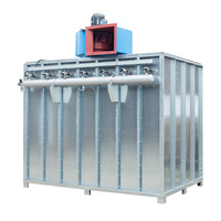 Machine de pulvérisation de peinture par revêtement en poudre électrostatique systèmes de ligne machine utilisée pour le revêtement en poudre de profilés