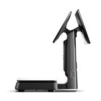 Terminal de point de vente Jinshijie Q201 Système Android Écran tactile capacitif Tout-en-un Wi-Fi 6 Bluetooth 5.2 Technologie NFC Processeur RK3568