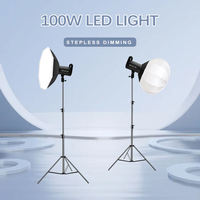 Kit d'éclairage flash studio professionnel à prix d'usine pour la photographie et le tournage vidéo en studio avec support lumineux