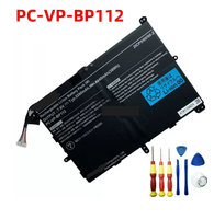 Baterai Laptop Baru untuk NEC PC-VP-BP111 PC-VP-BP112 2ICP5 / 60 / 80-2 Baterai Komputer PC 7.6V 38WH