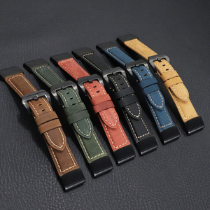 <span class=keywords><strong>Correa</strong></span> de <span class=keywords><strong>cuero</strong></span> de liberación rápida para relojes inteligentes <span class=keywords><strong>Garmin</strong></span> <span class=keywords><strong>Fenix</strong></span> 5 6 y <span class=keywords><strong>6X</strong></span> <span class=keywords><strong>Pro</strong></span> compatibles con la serie <span class=keywords><strong>Garmin</strong></span> <span class=keywords><strong>Fenix</strong></span> - Product Image 1