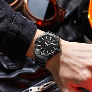 Curren <span class=keywords><strong>orologi</strong></span> da <span class=keywords><strong>uomo</strong></span> 8452 di lusso al quarzo luminoso di lusso da <span class=keywords><strong>uomo</strong></span> orologio sportivo impermeabile orologio da polso da <span class=keywords><strong>uomo</strong></span> in acciaio inossidabile orologio maschile - Product Image 4