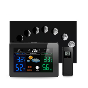 TS-71 다채로운 다기능 무선 디지털 온습도 기상 관측소 - Product Image 5