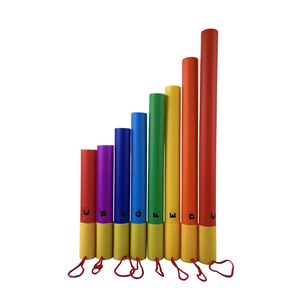 Instrumentos de percusión Orff 8 tubos con mango Octavas coloridas Juguetes para niños pequeños al por mayor - Product Image 3