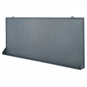 Portautensili in Metallo Grigio 150 cm DERGR16-G DERBY Made in Italy - Product Image 2