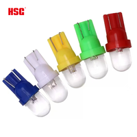 Feux de signalisation automobile T5 T10 T15 194 Ampoule automobile W5W Blanc Rouge Jaune Bleu pour feux de circulation automobile Feux arrière