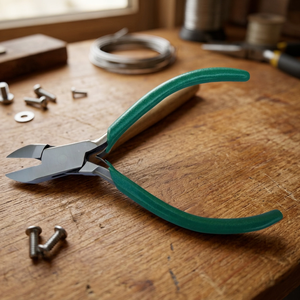 SUNTOOLS/STIPL Heavy Duty <b>5</b>" <b>Iron</b> Plier Side Cutter with Plastic Handle for Jewelry Making Mould & Sample Making Services - Product Image 5