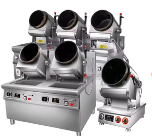 Máquina de Cocina Automática de Acero Inoxidable Personalizada SEMIKRON, Robot para Arroz Frito, <span class=keywords><strong>Wok</strong></span> Eléctrico Inteligente a Gas, 3000-5000W - Product Image 5
